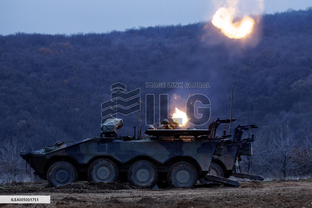 Italian Contingent Conducts Training Activities In Novo Selo - Bulgari