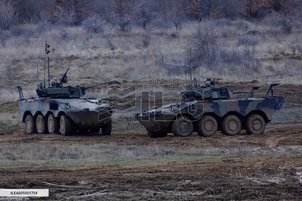 Italian Contingent Conducts Training Activities In Novo Selo - Bulgari