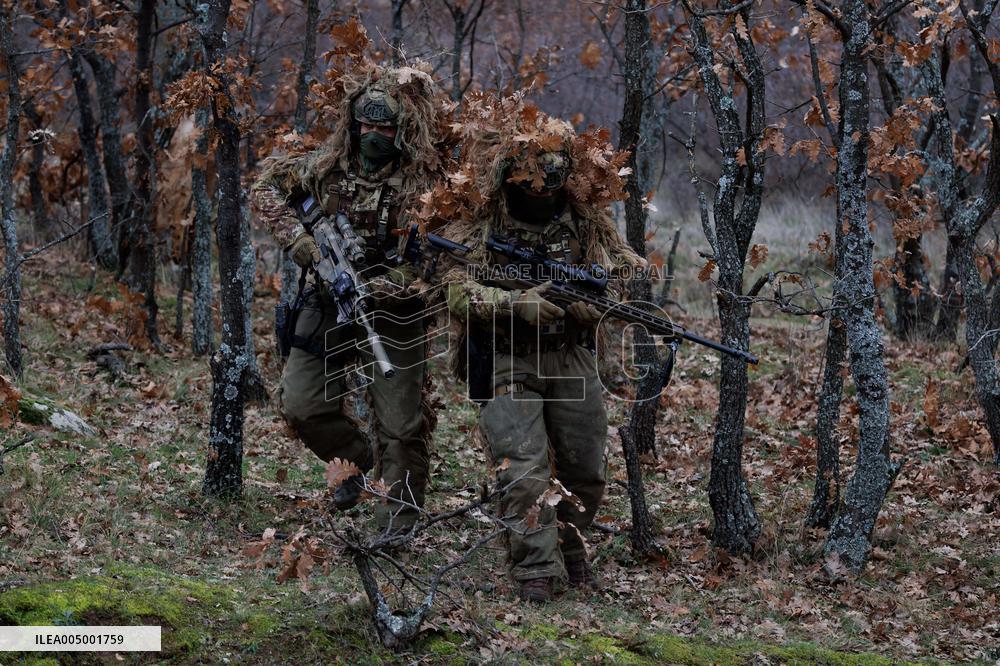 Italian Contingent Conducts Training Activities In Novo Selo - Bulgari