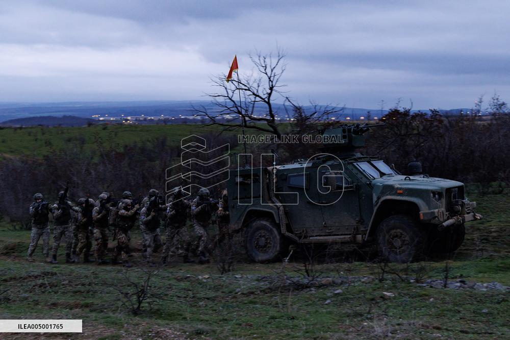 Italian Contingent Conducts Training Activities In Novo Selo - Bulgari