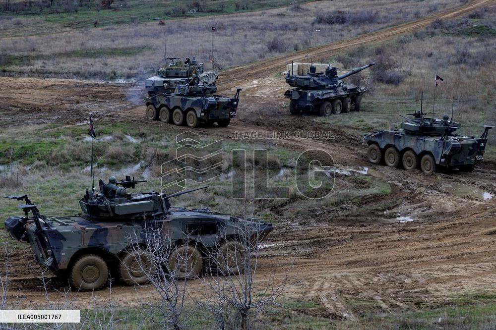 Italian Contingent Conducts Training Activities In Novo Selo - Bulgari