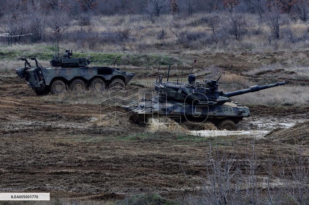 Italian Contingent Conducts Training Activities In Novo Selo - Bulgari