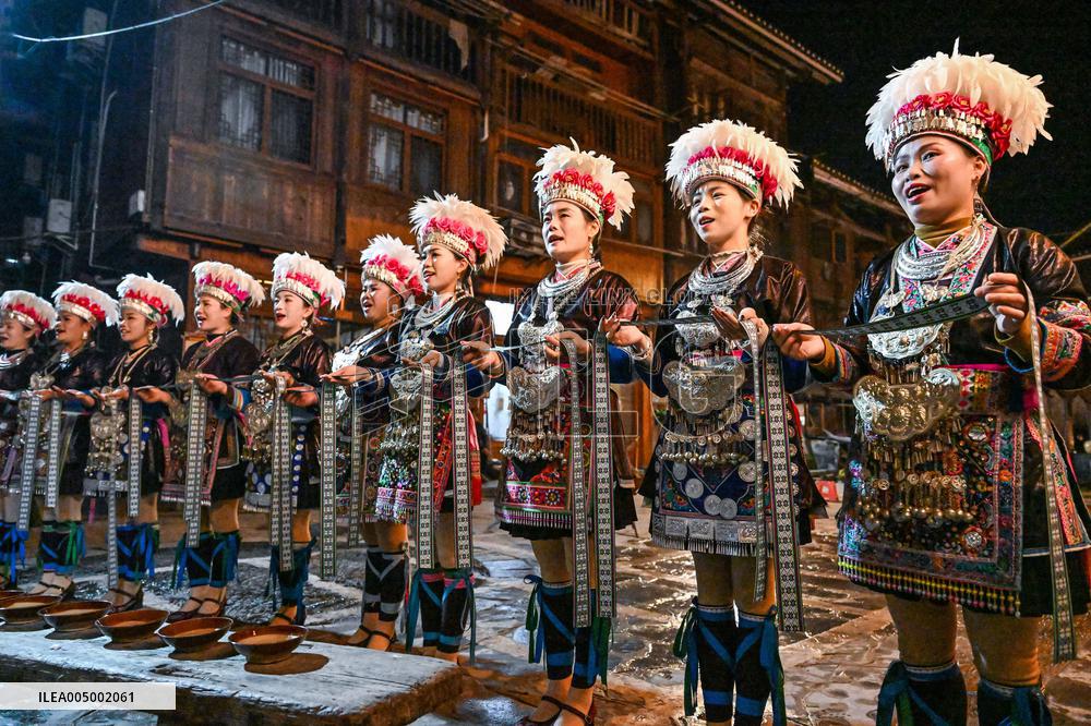 Tourism Developments In Zhaoxing Dong Village - China