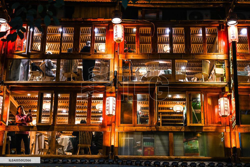 Tourism Developments In Zhaoxing Dong Village - China