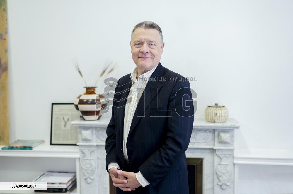 Portrait of Economist and Former Minister of Public Administration of Spain Jordi Sevilla - Madrid