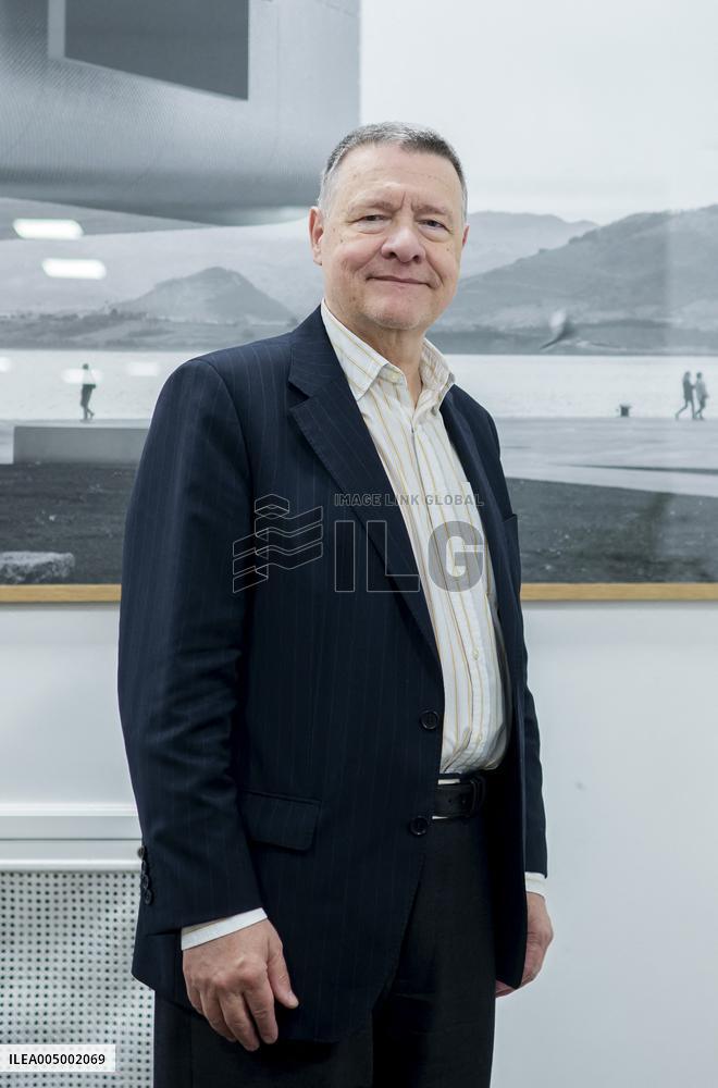 Portrait of Economist and Former Minister of Public Administration of Spain Jordi Sevilla - Madrid