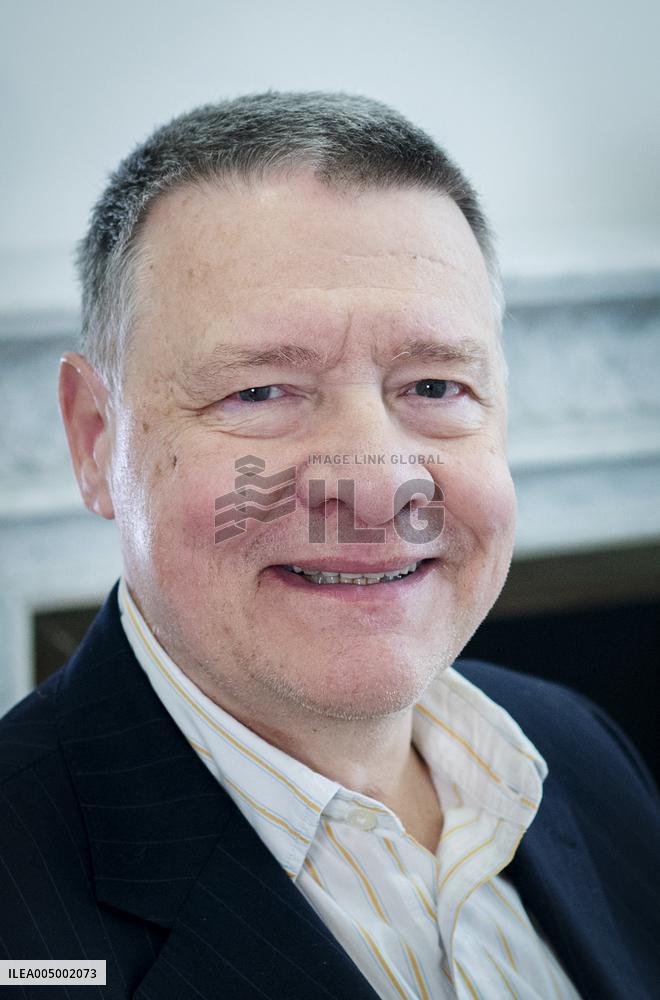 Portrait of Economist and Former Minister of Public Administration of Spain Jordi Sevilla - Madrid