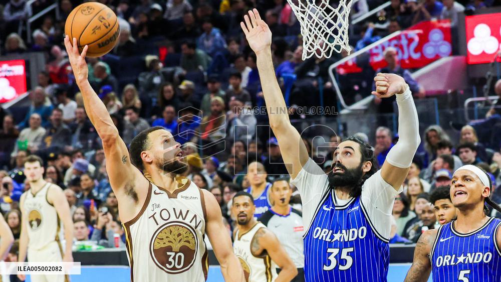 NBA - Golden State Warriors v Orlando Magic