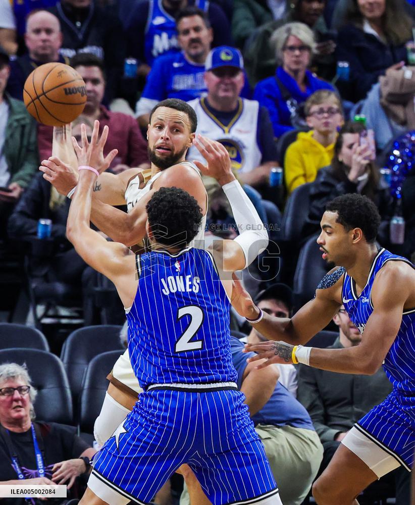 NBA - Golden State Warriors v Orlando Magic