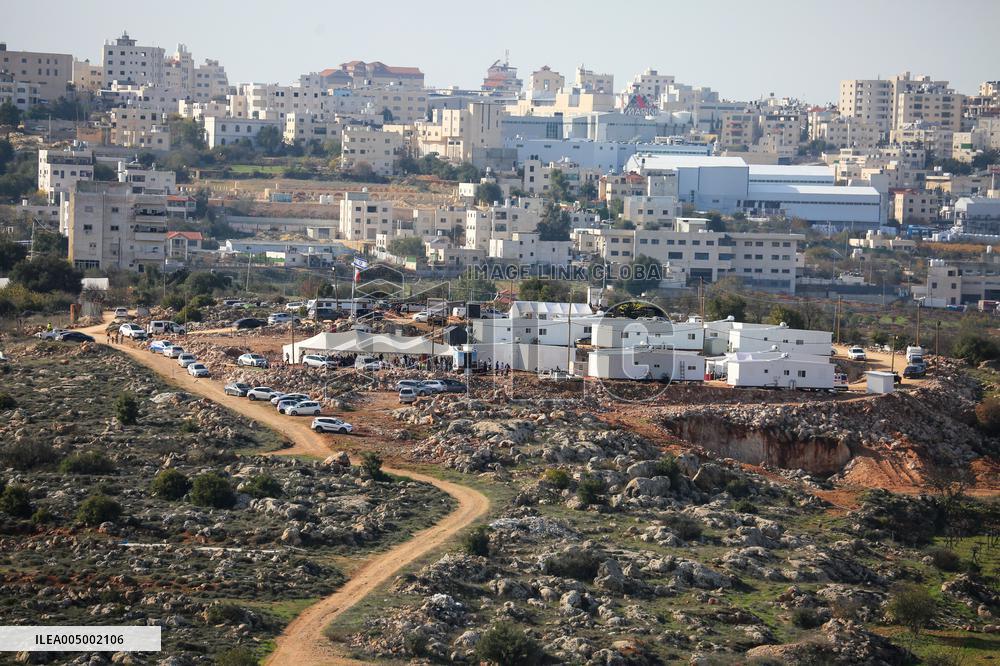 New Israeli Outpost Near Hebron - Palestine