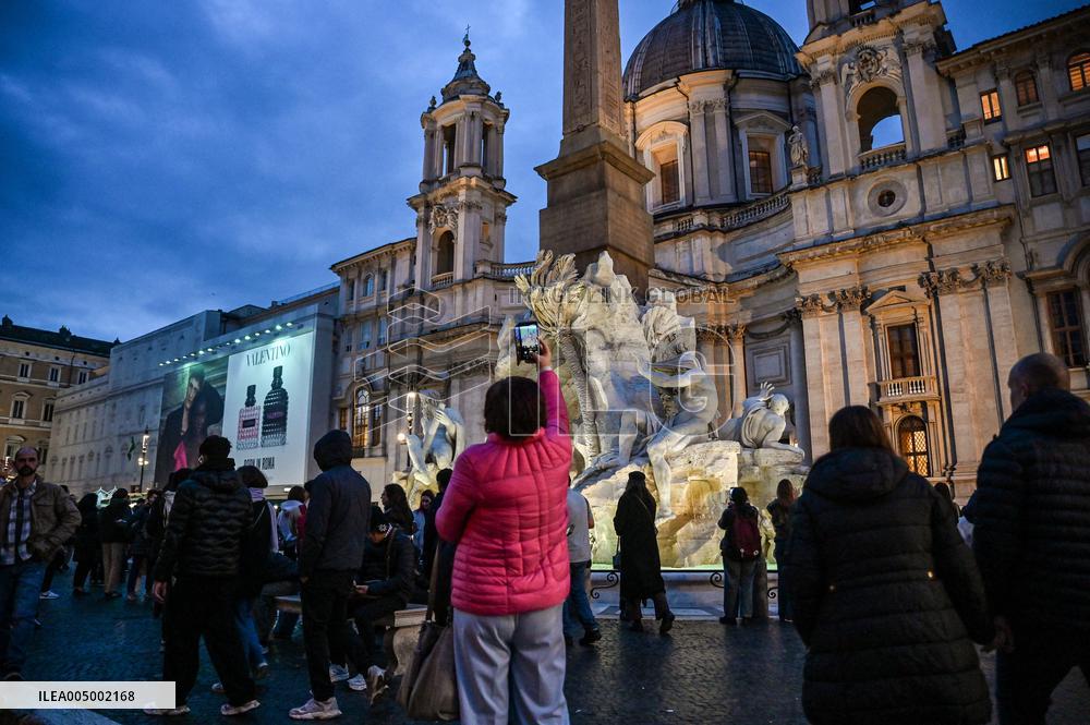 Christmas Markets Open At Piazza Navona - Rome