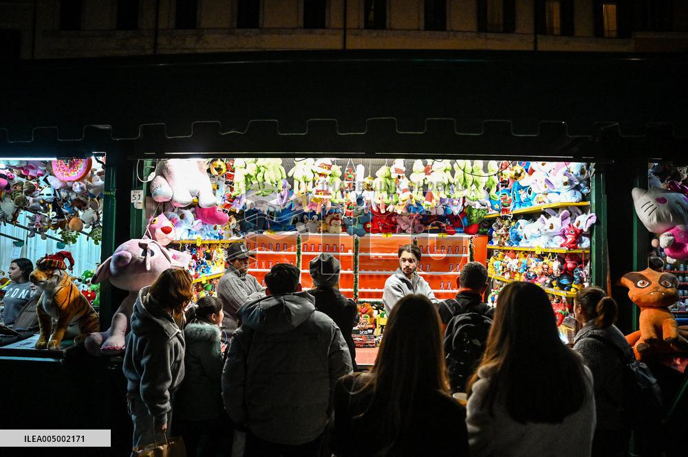 Christmas Markets Open At Piazza Navona - Rome