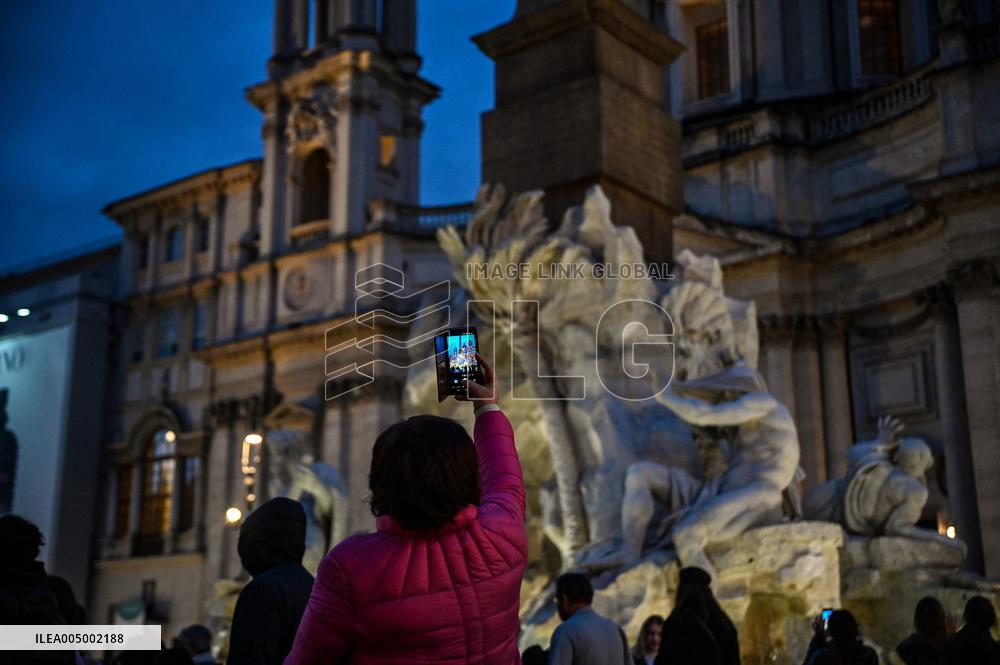 Christmas Markets Open At Piazza Navona - Rome