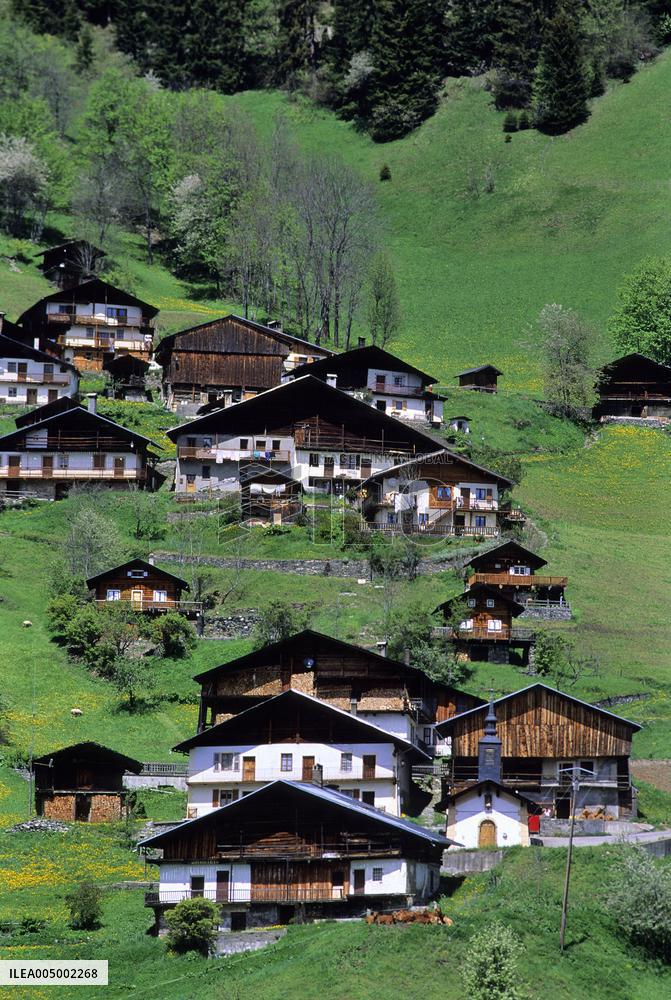 Illustration - Beaufortain - Beaufort Region - France