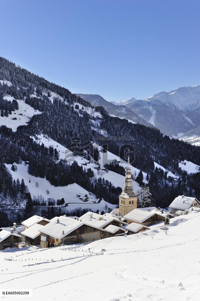 Illustration - Beaufortain - Beaufort Region - France