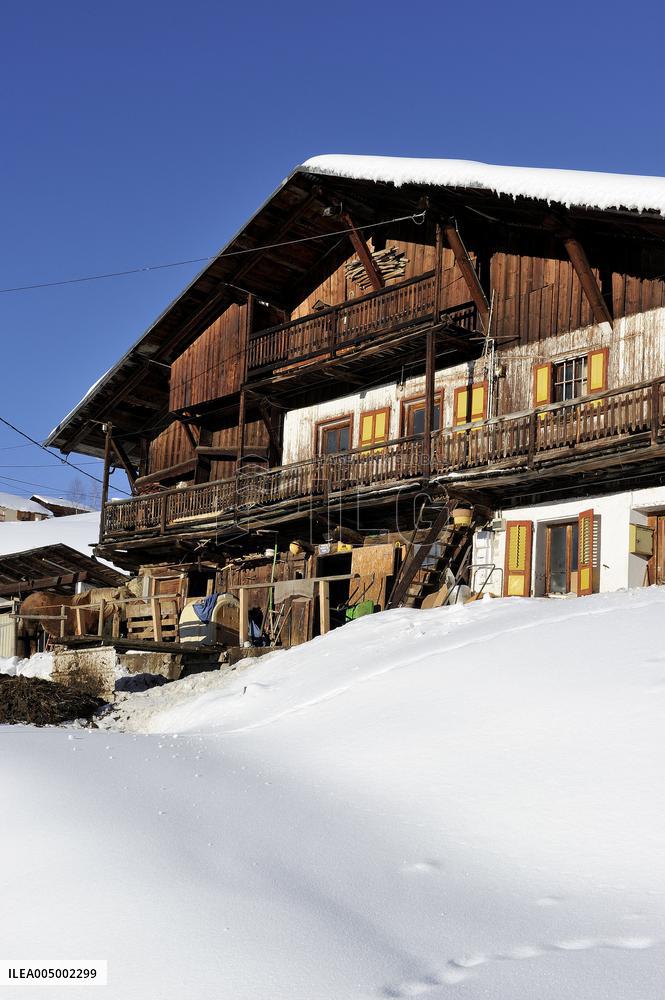 Illustration - Beaufortain - Beaufort Region - France