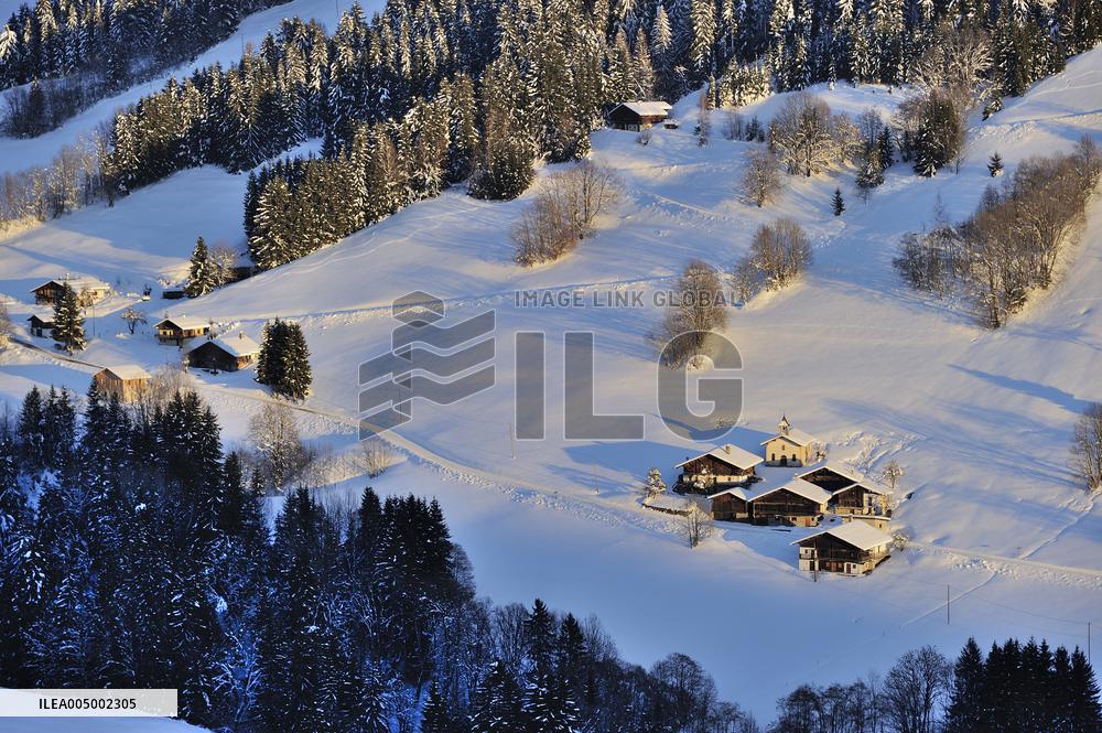 Illustration - Beaufortain - Beaufort Region - France