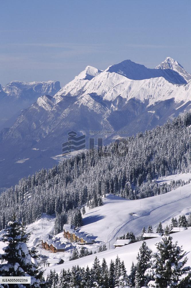 Illustration - Beaufortain - Beaufort Region - France