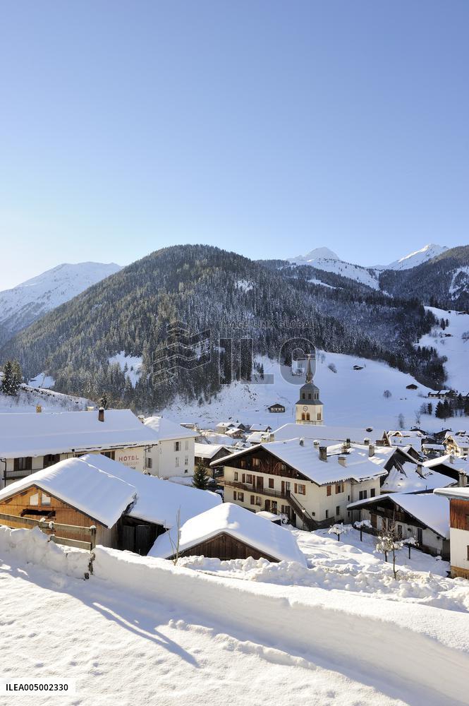 Illustration - Beaufortain - Beaufort Region - France