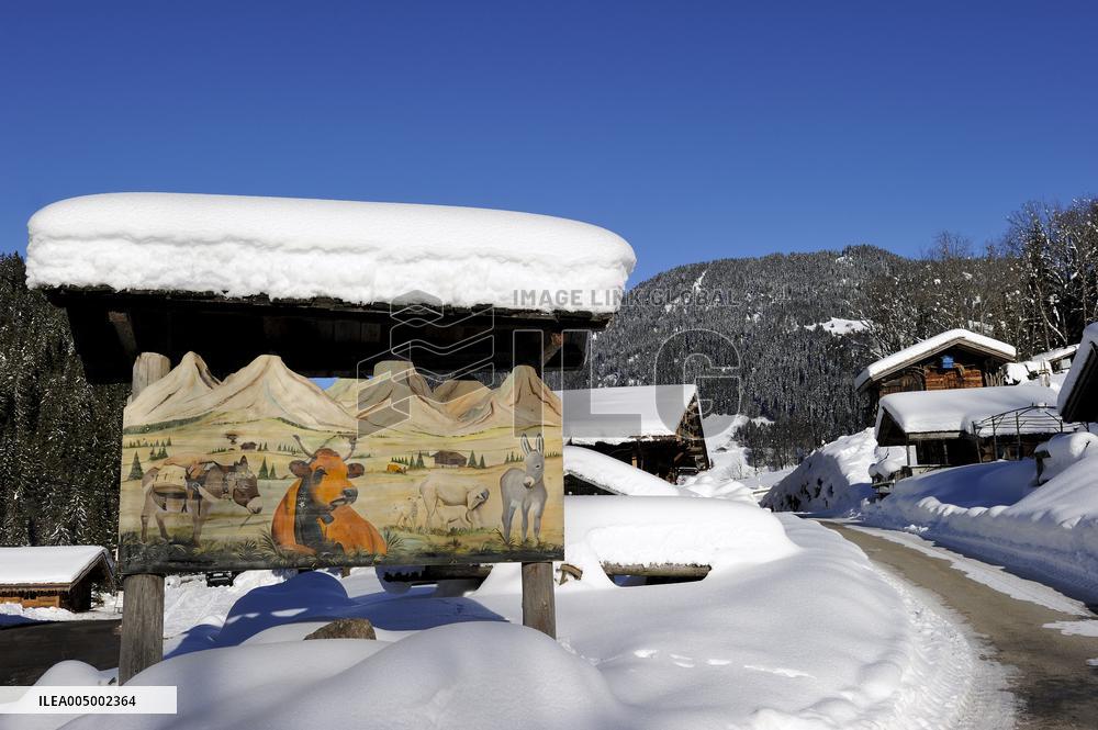 Illustration - Beaufortain - Beaufort Region - France