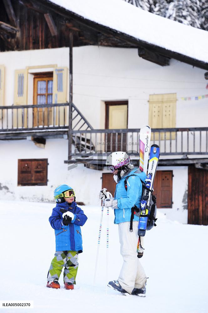 Illustration - Beaufortain - Beaufort Region - France