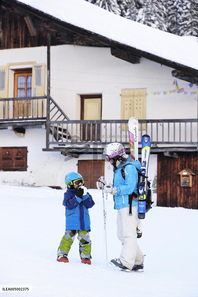 Illustration - Beaufortain - Beaufort Region - France