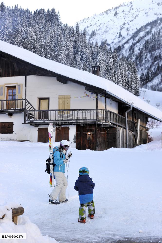 Illustration - Beaufortain - Beaufort Region - France