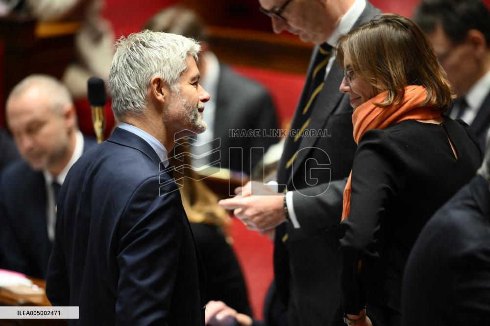 Questions to the government at the National Assembly - Paris