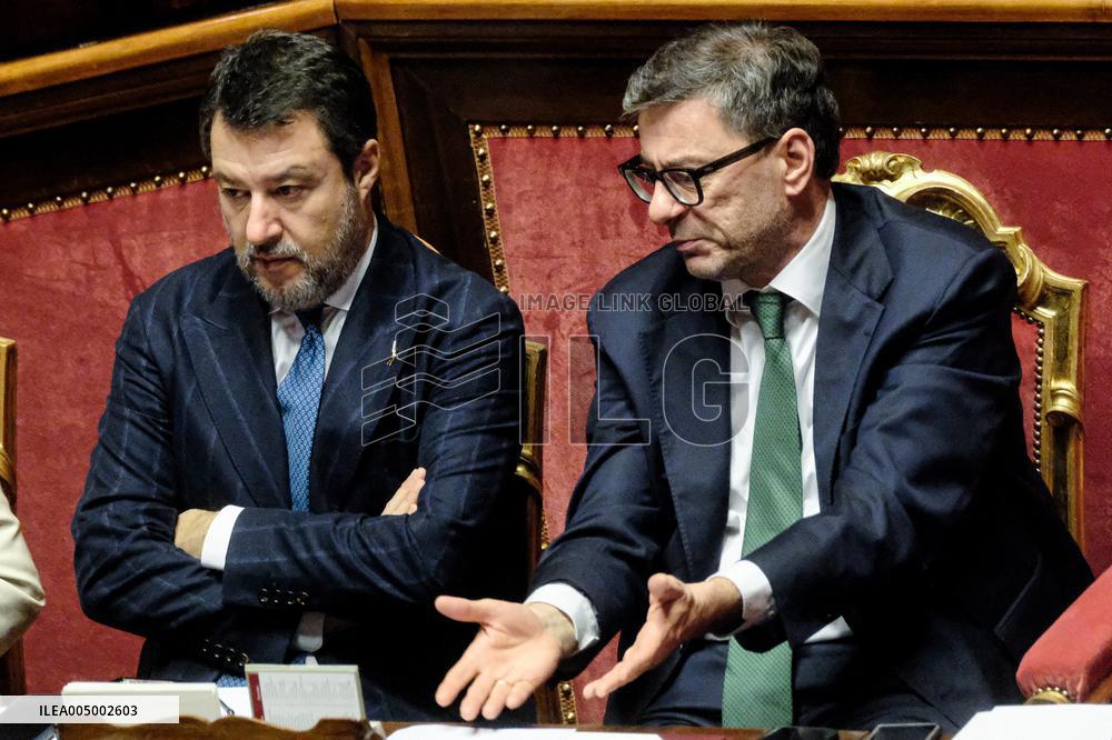Approval of The State Budget Law for The 2026 Financial Budget - Rome