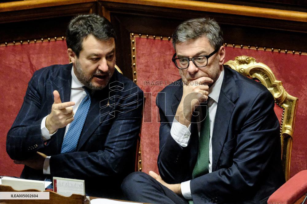 Approval of The State Budget Law for The 2026 Financial Budget - Rome