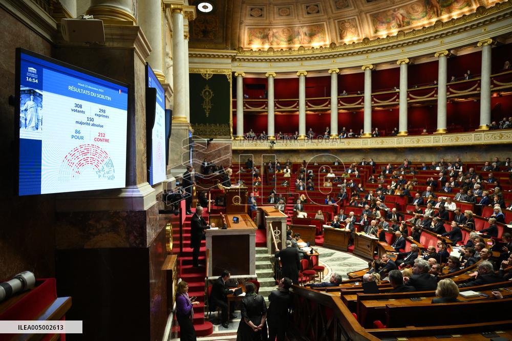 Vote of Special Bill To Budget for 2026 - Paris