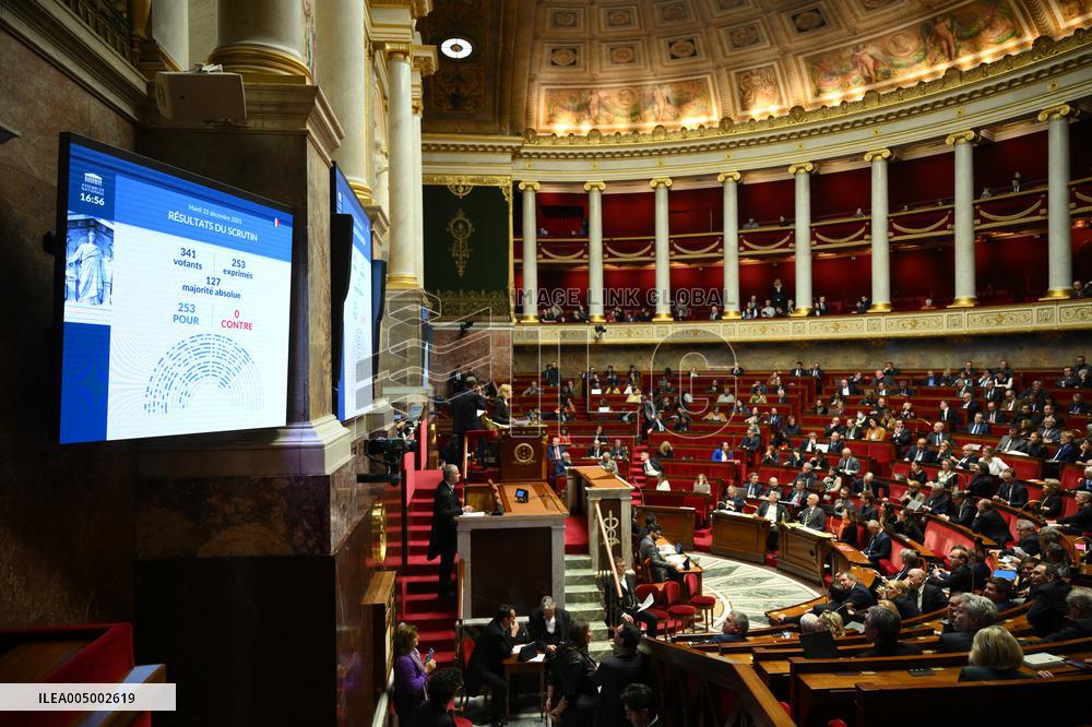 Vote of Special Bill To Budget for 2026 - Paris
