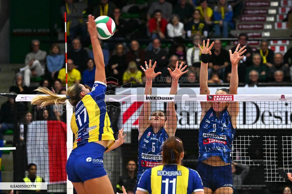 VOLLEY - Serie A1 Femminile - Prosecco Doc A.Carraro Imoco Conegliano vs Omag-Mt San Giovanni In M.No