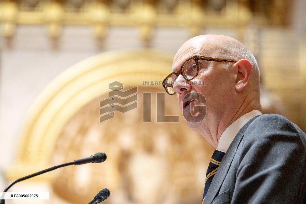 Vote of Special Bill To Budget for 2026 at the French Senate - Paris AJ