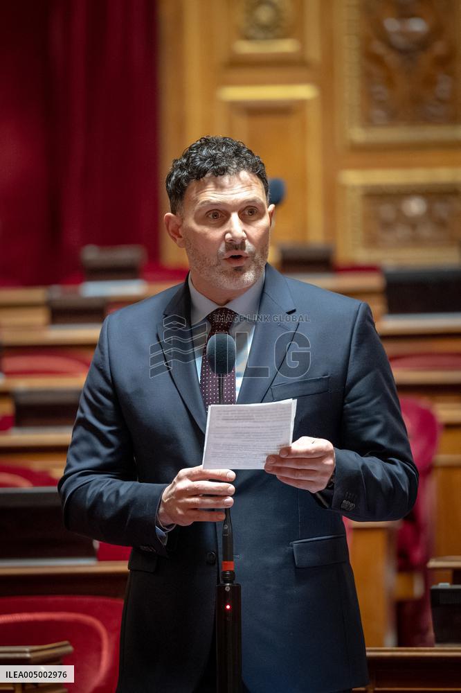 Vote of Special Bill To Budget for 2026 at the French Senate - Paris AJ