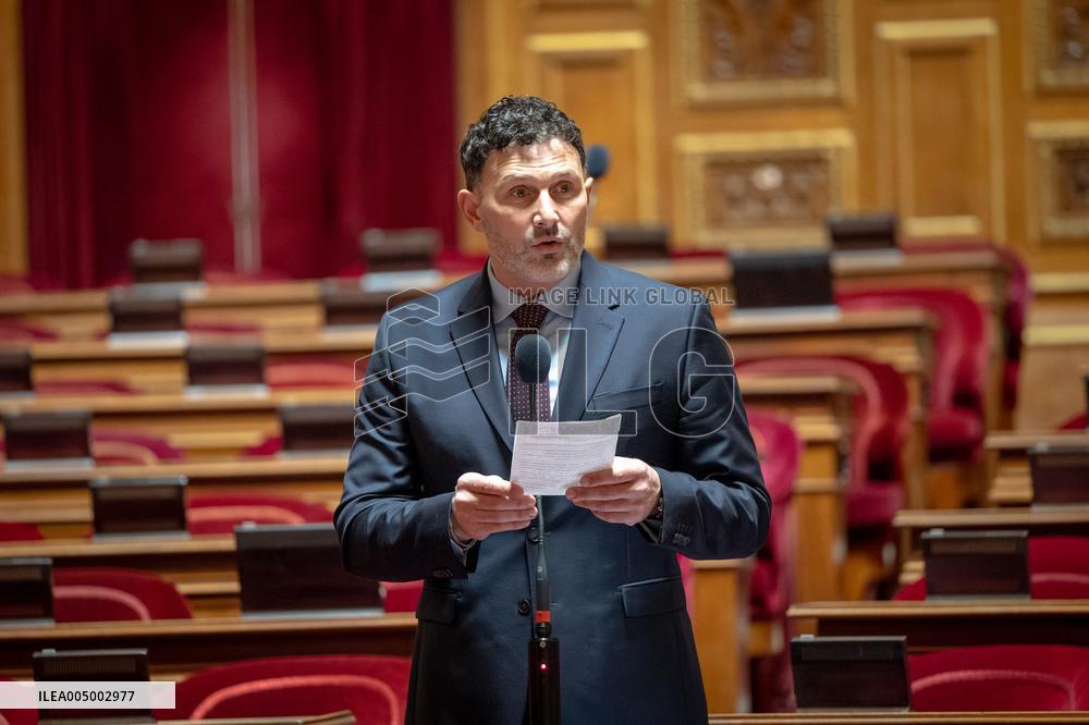 Vote of Special Bill To Budget for 2026 at the French Senate - Paris AJ