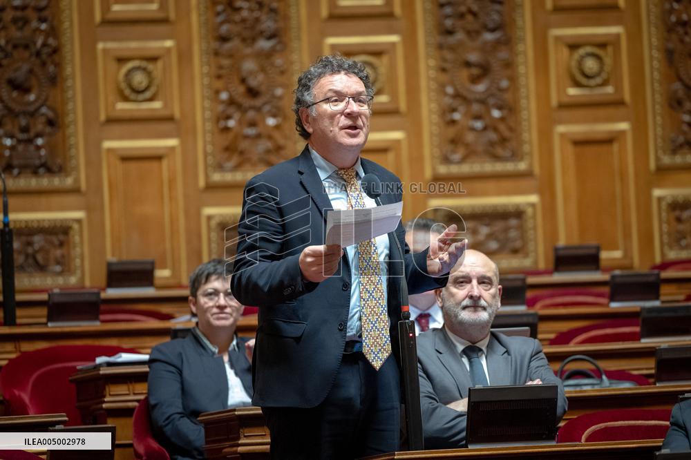 Vote of Special Bill To Budget for 2026 at the French Senate - Paris AJ