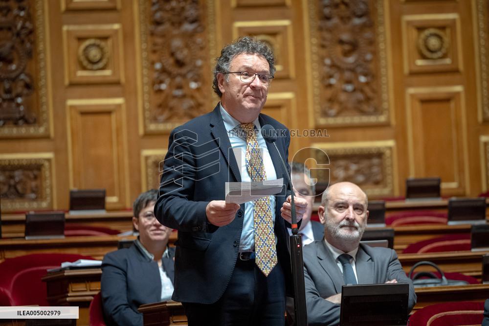 Vote of Special Bill To Budget for 2026 at the French Senate - Paris AJ