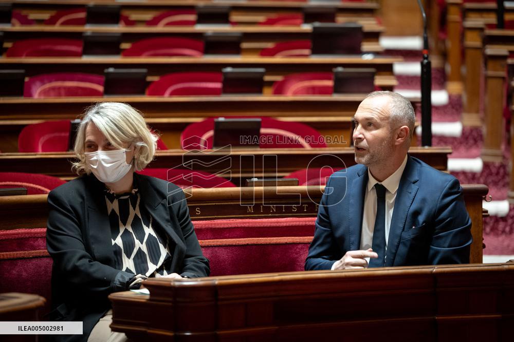 Vote of Special Bill To Budget for 2026 at the French Senate - Paris AJ