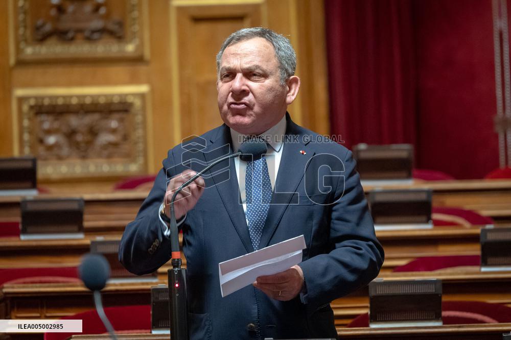 Vote of Special Bill To Budget for 2026 at the French Senate - Paris AJ