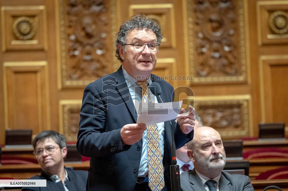 Vote of Special Bill To Budget for 2026 at the French Senate - Paris AJ