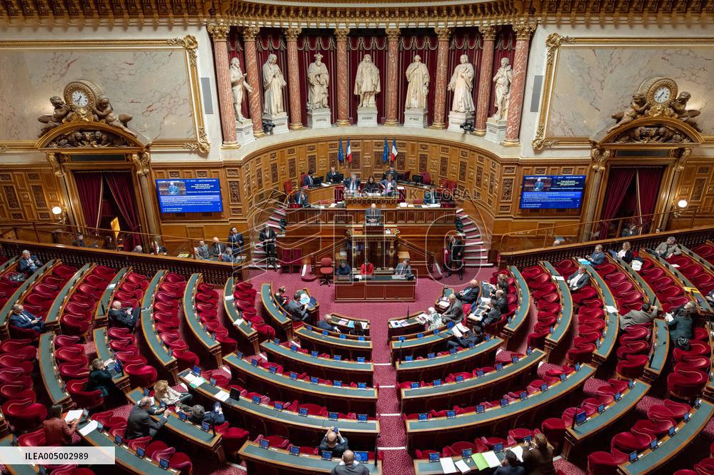 Vote of Special Bill To Budget for 2026 at the French Senate - Paris AJ