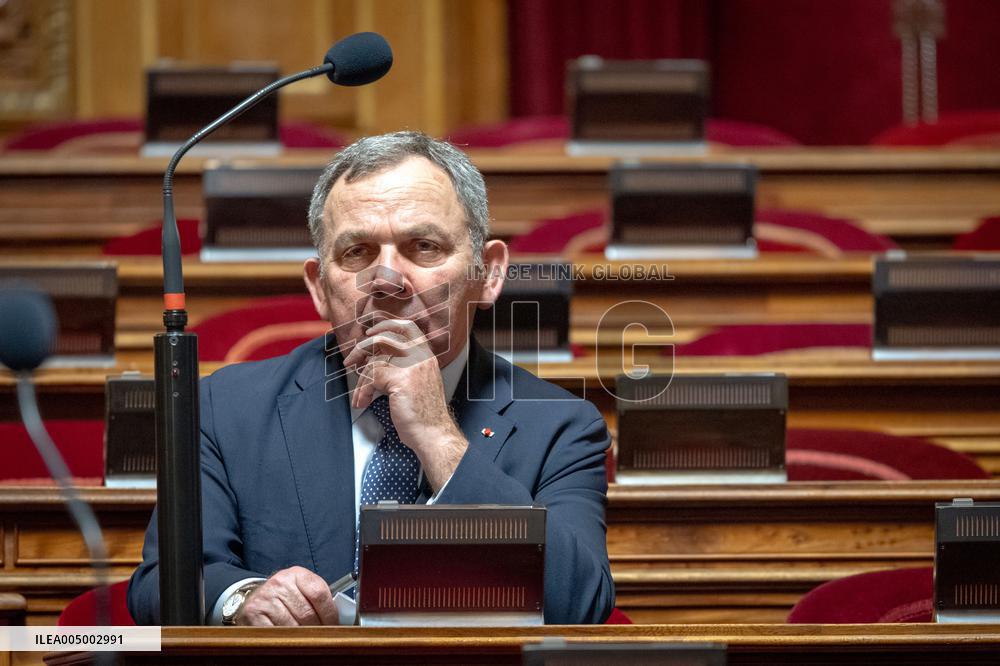 Vote of Special Bill To Budget for 2026 at the French Senate - Paris AJ