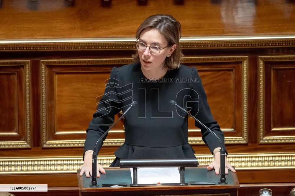 Vote of Special Bill To Budget for 2026 at the French Senate - Paris AJ