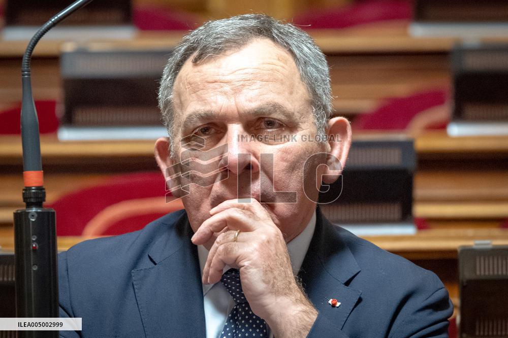 Vote of Special Bill To Budget for 2026 at the French Senate - Paris AJ