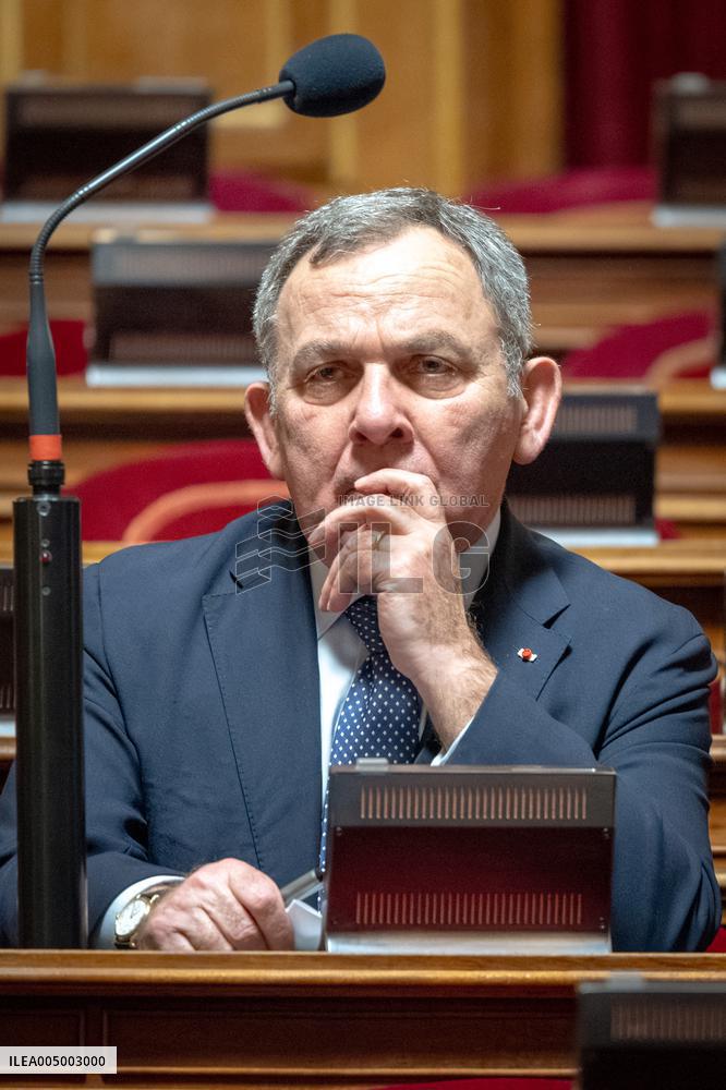 Vote of Special Bill To Budget for 2026 at the French Senate - Paris AJ