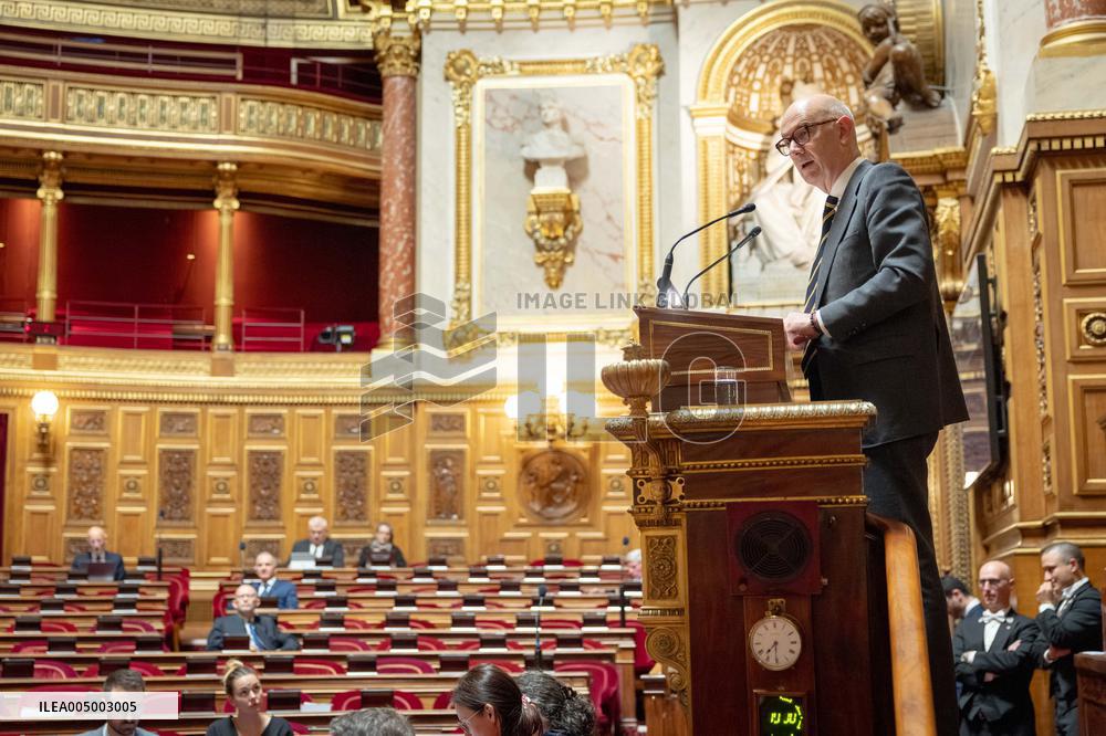 Vote of Special Bill To Budget for 2026 at the French Senate - Paris AJ