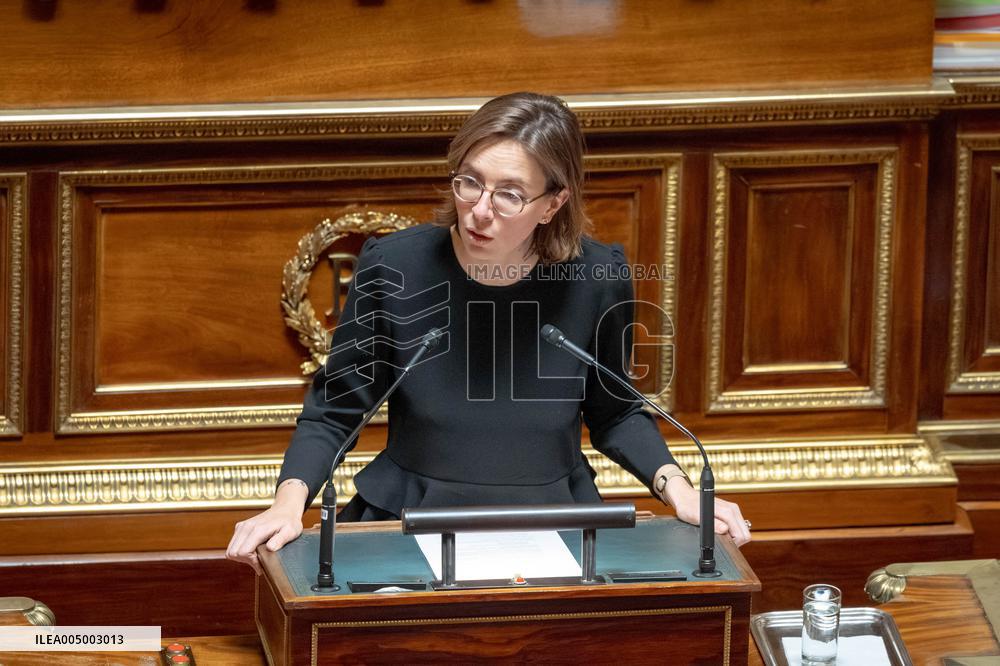 Vote of Special Bill To Budget for 2026 at the French Senate - Paris AJ