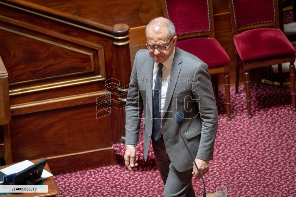 Vote of Special Bill To Budget for 2026 at the French Senate - Paris AJ