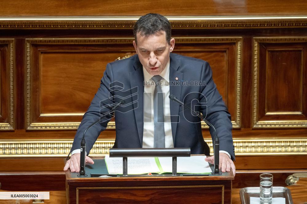 Vote of Special Bill To Budget for 2026 at the French Senate - Paris AJ